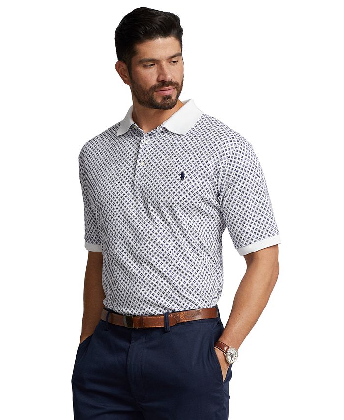 Men's Big & Tall Soft Cotton Polo Shirt Polo Ralph Lauren Men's Big & Tall Soft Cotton Polo Shirt -macys shop