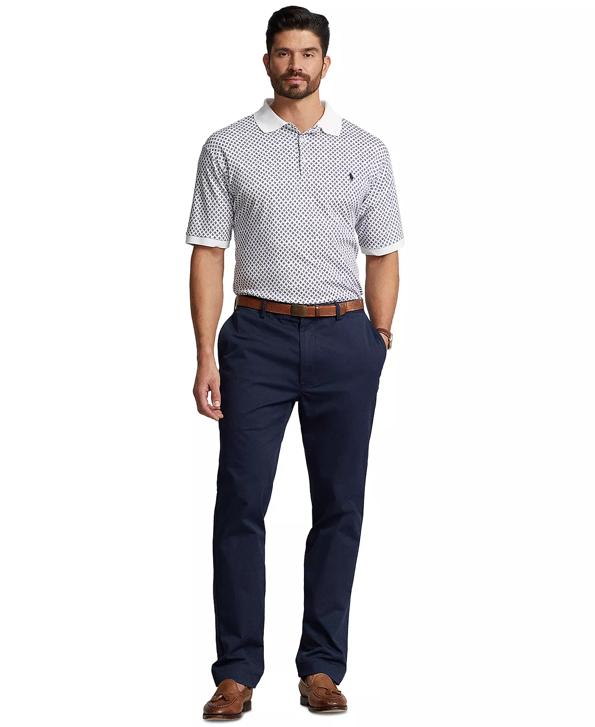 Men's Big & Tall Soft Cotton Polo Shirt Polo Ralph Lauren Men's Big & Tall Soft Cotton Polo Shirt -macys shop