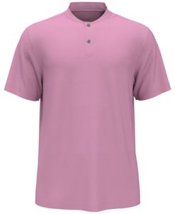 PGA TOUR Men's Henley Collar Short Sleeve Pique Golf Polo Shirt -macys shop 23669582 fpx