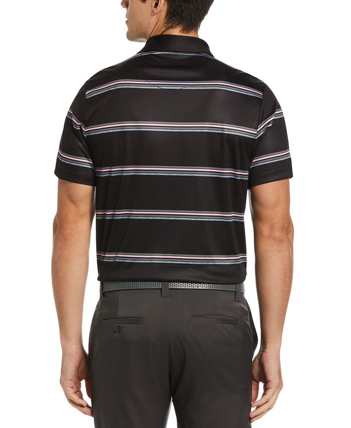 Men's Allover Space Dye Stripe Short Sleeve Golf Polo Shirt PGA TOUR Men's Allover Space Dye Stripe Short Sleeve Golf Polo Shirt -macys shop