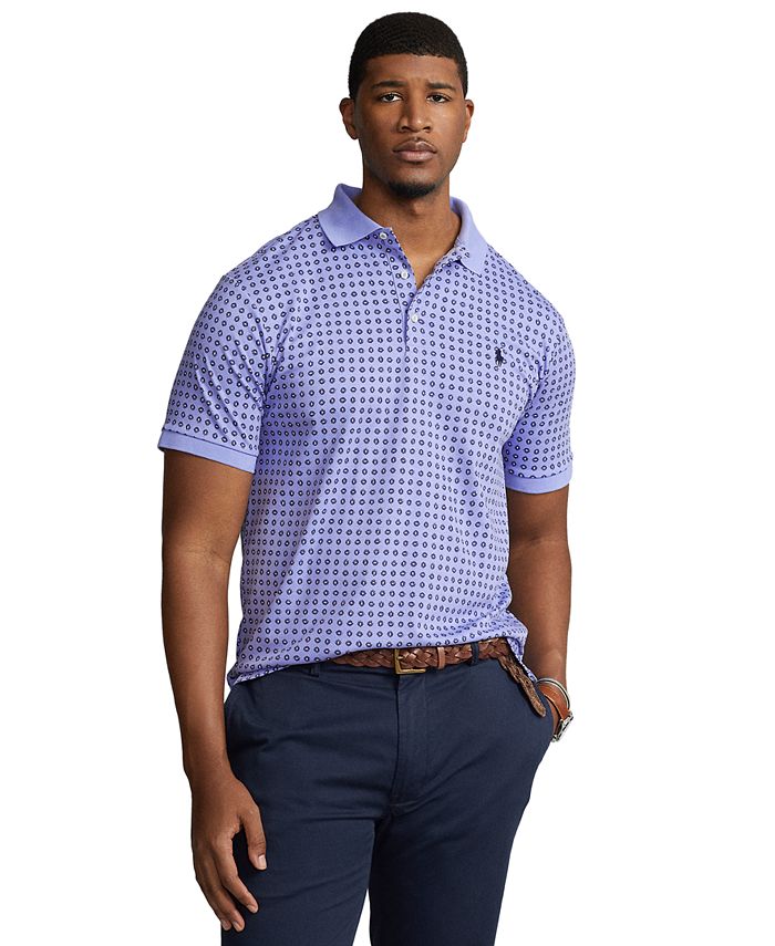 Men's Big & Tall Soft Cotton Polo Shirt Polo Ralph Lauren Men's Big & Tall Soft Cotton Polo Shirt -macys shop