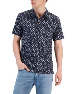Michael Kors N's Modern-Fit Field Print Polo Shirt