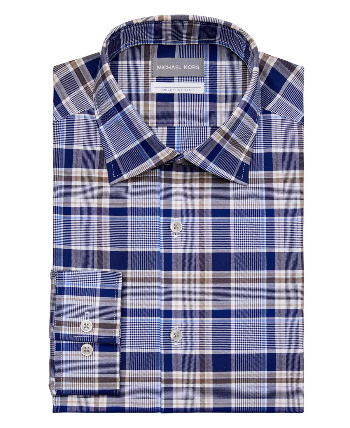 n's Airsoft Regular Fit Performance Dress Shirt Michael Kors N's Airsoft Regular Fit Performance Dress Shirt -macys shop