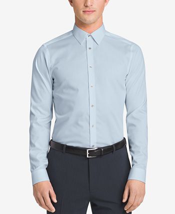 Men's Slim Fit Non Iron Performance Herringbone Point Collar Dress Shirt Calvin Klein Men's Slim Fit Non Iron Performance Herringbone Point Collar Dress Shirt -macys shop