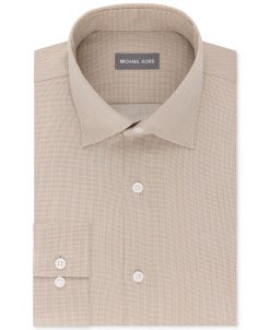 Michael Kors N's Regular Fit Airsoft Non-Iron Performance Dress Shirt