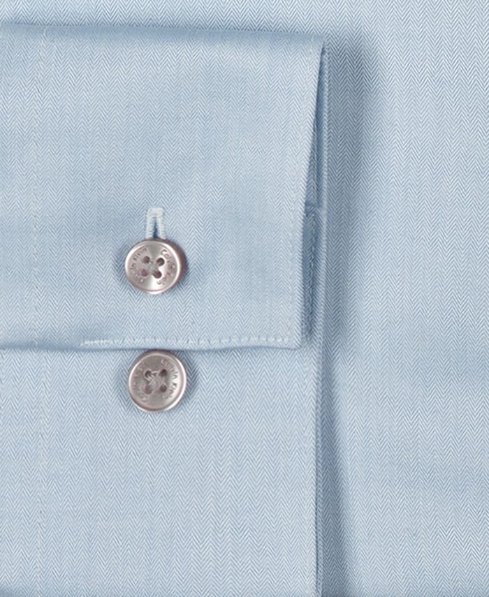 Men's Slim Fit Non Iron Performance Herringbone Point Collar Dress Shirt Calvin Klein Men's Slim Fit Non Iron Performance Herringbone Point Collar Dress Shirt -macys shop