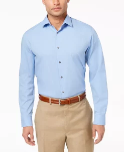 Alfani Men’s Stretch Modern Solid Shirt, Created For Macy's 5 Alfani Men’s Stretch Modern Solid Shirt, Created For Macy's -macys shop 9265831 fpx