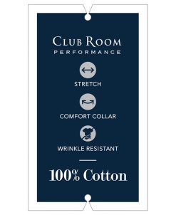 Club Room Men's Regular Fit Cotton Stripe Dress Shirt, Created For Macy's -macys shop 9334525 fpx 2