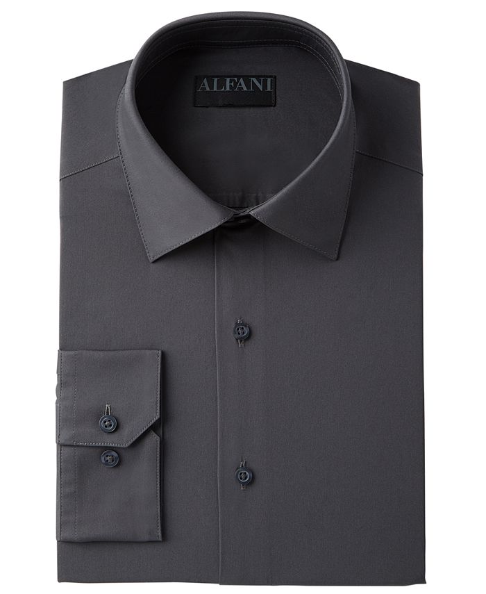 Men's Slim Fit 2-Way Stretch Performance Solid Dress Shirt, Created For Macy's Alfani Men's Slim Fit 2-Way Stretch Performance Solid Dress Shirt, Created For Macy's -macys shop