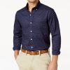 Club Room Men's Micro Dot Print Stretch Cotton Shirt, Created For Macy's 1 Club Room Men's Micro Dot Print Stretch Cotton Shirt, Created For Macy's -macys shop 9681061 fpx
