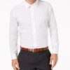 Alfani Men's Regular Fit 2-Way Stretch Performance Solid Dress Shirt, Created For Macy's 2 Alfani Men's Regular Fit 2-Way Stretch Performance Solid Dress Shirt, Created For Macy's -macys shop 9758457 fpx